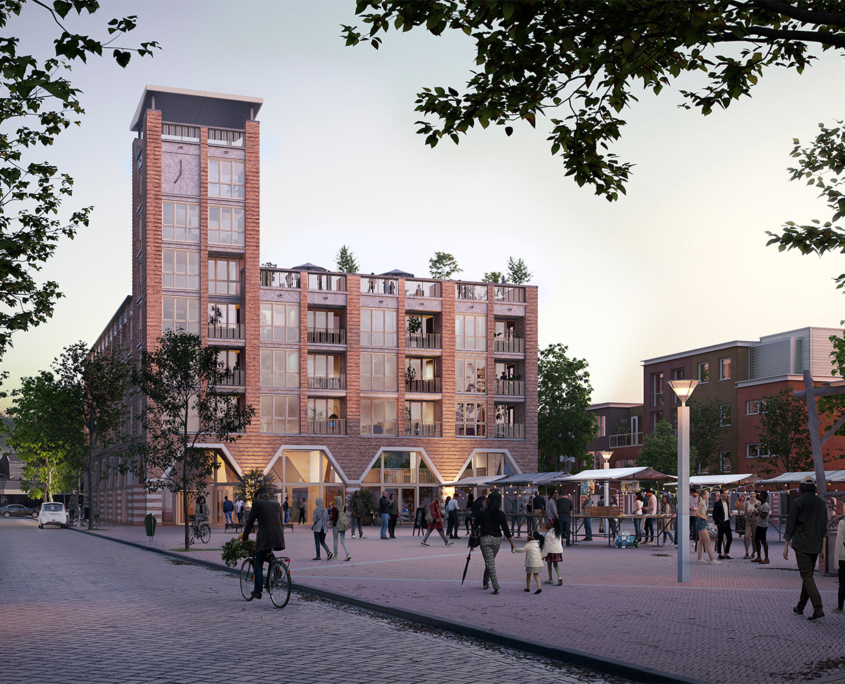 Marktgebouw - Nieuw-Vennep